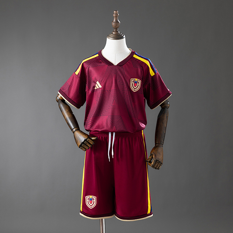 Venezuela 2026 Home Kids Kit Jerseys Size 16-28